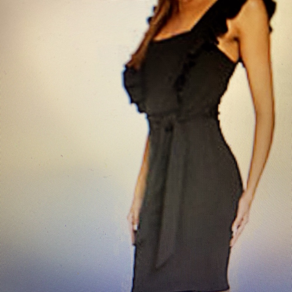 Black dress.